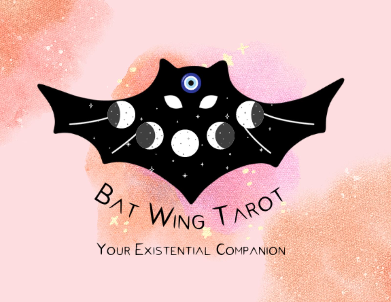 Bat wing pink logo